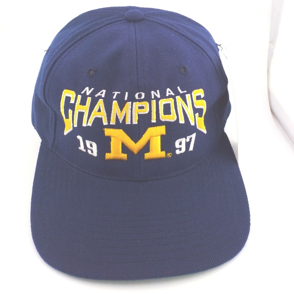 Vintage Sports Specialties Michigan Wolverines National Champions Snapback Hat